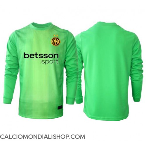 Maglie da calcio Inter Milan Portiere Terza Maglia 2025-26 Manica Lunga